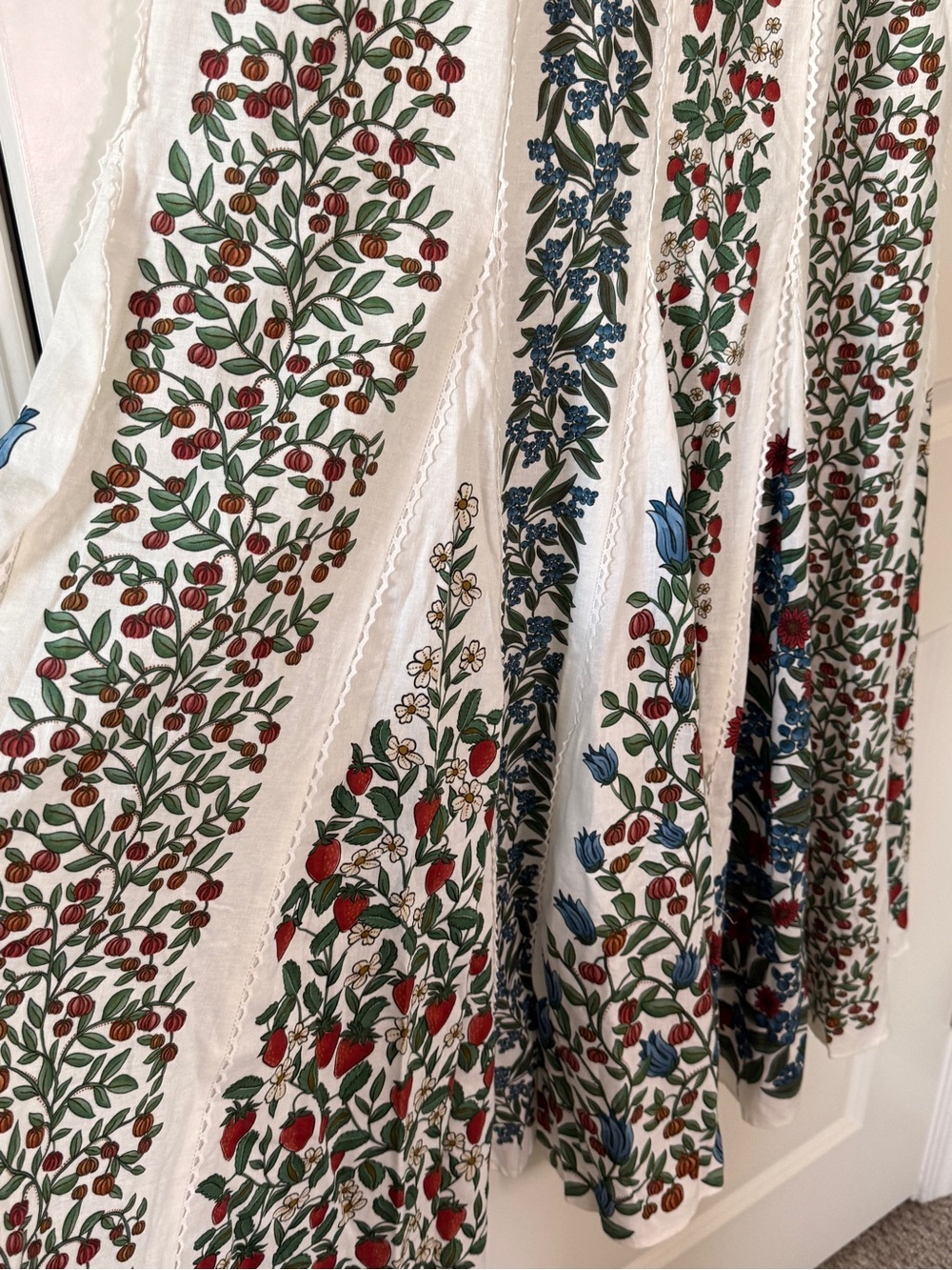 Farm Rio Fruit Beauty Off White Maxi Dress - Picture 3 of 8
